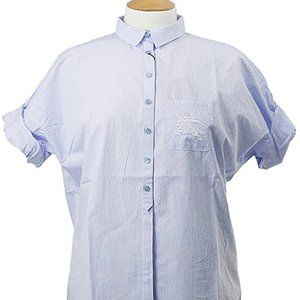 NWT Burberry Ladies Short Sleeve Shirt
